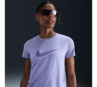Nike One Swoosh Camiseta de running de manga corta Dri-FIT - Mujer - Morado M (EU 40-42)