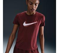 Nike One Swoosh Camiseta de running de manga corta Dri-FIT - Mujer - Rojo S (EU 36-38)