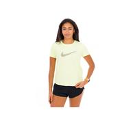 Nike One Swoosh Camiseta de running de manga corta Dri-FIT - Mujer - Amarillo S (EU 36-38)