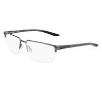 NIKE Optical Sunglasses, 070 Satin Gunmetal Matte, 55 Unisex