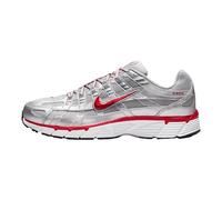 NIKE P-6000, Sneaker Hombre, Metallic Silver Gym Red FLT Silver, 37.5 EU
