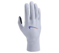 Nike Pacer Lightweight Running Gloves - Guantes de correr para hombre, guantes deportivos ligeros, Ghost/Comet Blue, XL