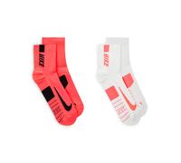 Nike Pack de 2 pares de calcetines Running Ancle Socks Nike. Multicolor 38-40