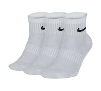 Calcetines de fitness nike everyday lightweight ankle x3 blanco 46 - 50