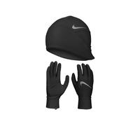 Nike Pack Dry Lightweight Fleece bonnet + gants S/M Negro