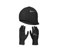 Nike pack guantes y gorro Essential Running Bonnets / Gants XS/S Noir