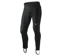 Nike Padded Goalie Pantalón de Portero, Hombre, Negro/Blanco, XL