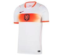 Nike Países Bajos Hombre S - Netherlands National Team Camiseta de fútbol - WM 2026 Euro Fan Jersey NK Dri-FIT Stadium Away Shirt, White/Hyper Crimson/Black