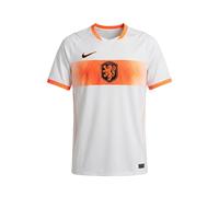 Nike Países Bajos Niños 7/8 años - Netherlands National Team Camiseta de fútbol - WM 2026 Euro Fan Jersey NK Dri-FIT Stadium Away Shirt, White/Hyper Crimson/Black