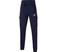 NIKE Pantalón cargo B NSW Club para hombre, Midnight Navy/Midnight Navy/White, XL