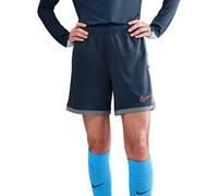 Nike - Pantalón corto Academy 25 Mujer, Mujer, Thunder Blue-Cool Grey-Bright Crimson, S