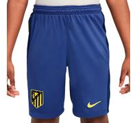 Nike - Pantalón corto Atlético de Madrid Segunda Equipación 2025-2026 Niño, Unisex, Binary Blue-Dk Purple Dust-Vibrant Yellow Nos, S