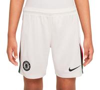 Nike - Pantalón corto Chelsea FC Segunda Equipación 2025-2026 Niño, Unisex, Phantom-Speed Red-Galactic Jade-Galactic Jade, M