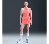 Nike Pantalón corto de running con malla interior Dri-FIT - Mujer - Naranja S (EU 36-38)