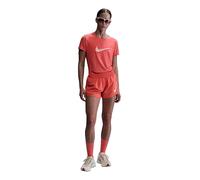 NIKE Pantalón corto de running para mujer One Swoosh coral | XS
