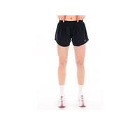 Nike One Pantalón corto con malla interior de talle medio y 8 cm Dri-FIT- Mujer - Negro S (EU 36-38)