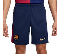 Nike - Pantalón corto FC Barcelona Primera Equipación 2024-2025, Unisex, Midnight Navy-Noble Red-Deep Royal Blue-Club, S