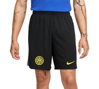 Nike - Pantalón corto Inter Milan Primera Equipación 2023-2024, Unisex, Black-Lyon Blue-Vibrant Yellow, 2XL