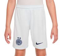 Nike - Pantalón corto Inter Milan Segunda Equipación 2025-2026 Niño, Unisex, Ghost Aqua-Blue Void No Sponsor, S