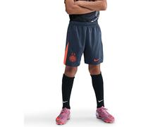 Nike - Pantalón corto Inter Milan Tercera Equipación 2025-2026 Niño, Unisex, Thunder Blue-Safety Orange-Safety Orange, L