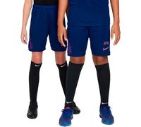 Nike - Pantalón corto Kylian Mbappé Niño, Unisex, Blue Void-Blue Void-Vivid Purple-Metallic Gol, M
