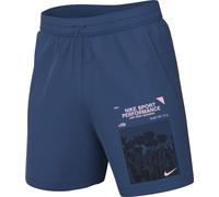 Nike Pantalón Corto para Hombre Form Versatile Dri-Fit Sin Forro (Aprox. 18 Cm), Court Blue/Pink Foam/Black, FN3283-476, L