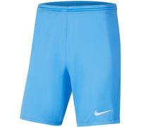 Nike - Pantalón corto Park III Knit, Unisex, University Blue-White, 2XL