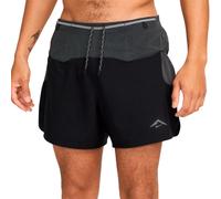Nike - Pantalón corto Second Sunrise Running, Hombre, black-anthracite, XL