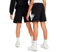 Nike - Pantalón corto Sportswear Club HBR Niño, Unisex, Black-White, XL