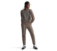 NIKE Pantalón de chándal para mujer Sportswear Chill Terry marrón | L