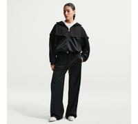 Nike Pantalón de pinza de talle medio y ajuste holgado con cinturón - Mujer - Negro M (EU 40-42)