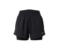 NIKE Pantalón deportivo 'ONE' negro / plata XS negro / plata