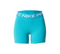 NIKE Pantalón deportivo 'Pro 365' turquesa / offwhite, Talla S