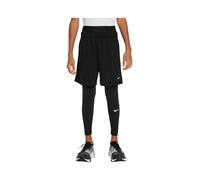 NIKE Pantalón deportivo 'Pro' negro / blanco, Talla 122-128