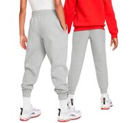 Nike - Pantalón largo Sportswear Club Fleece Niño, Unisex, Dk Grey Heather-Base Grey-White, S