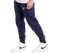 Nike - Pantalón largo Sportswear Club Jogger, Hombre, Midnight Navy-White, XS