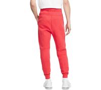 Nike Forro Polar Tech Pantalón de Entrenamiento, Lt Univ Red Htr/Black, Large para Hombre