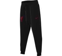 Nike Pantalón Liverpool FC para niño Sportswear Tech FLC Pant, Black/Gym Red, FN8505-010, XL