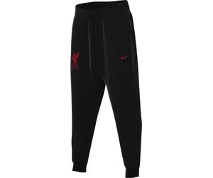 Nike Pantalón Liverpool FC para niño Sportswear Tech FLC Pant, Black/Gym Red, FN8505-010, XL