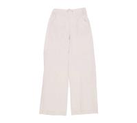 Nike - Pantalones Anchos Tejidos de Tiro Alto - Sport - Mujer - Beige - M -