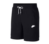 Nike Pantalones Cortos Deportivos para Hombre, Hombre, Pantalones Cortos, CU4467, Negro, Plateado y Blanco., Extra-Small