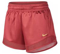 Nike Pantalones Cortos Deportivos W Nk para Mujer, Mujer, Pantalones Cortos Deportivos, BV3663, Cedro/Cedro/Dorado metálico, XS