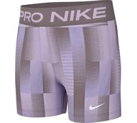 Nike Pantalones Cortos Pro (niños Mayores y niñas, 12,5 cm) HF8863, Hortensias/Gris Pardo/Blanco, 13-15 años