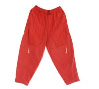 Nike - Pantalones de Chándal de Felpa Acolchados Langosta/Rojo - Sport - Mujer - Rojo - L -