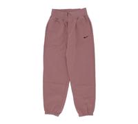 Nike - Pantalones de Chándal de Felpa Phoenix High-Waisted - Sport - Mujer - Marrón - L -