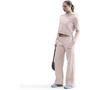 Nike Pantalones de Entrenamiento para Mujer W NSW Phnx FLC Strght Leg PNT, Rojo silencioso, L