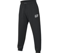 NIKE Pantalones De Polar con Puños Sportswear Club, Black/White, HJ2214-010, S