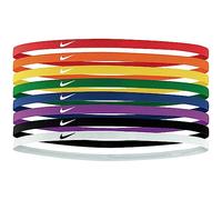 Nike Paquete de 8 diademas delgadas unisex para adultos, BN2070-950 Squash