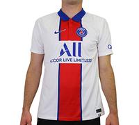 Nike Paris Saint-Germain BRT Stad - Camiseta de visitante para Hombre, Hombre, Camiseta de visitante para Hombre., CD4241, White/Old Royal., Extra-Large