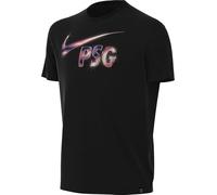 Nike Paris Saint-Germain Swoosh Camiseta de fútbol para niños Mayores, Negro, HJ3915-010, M